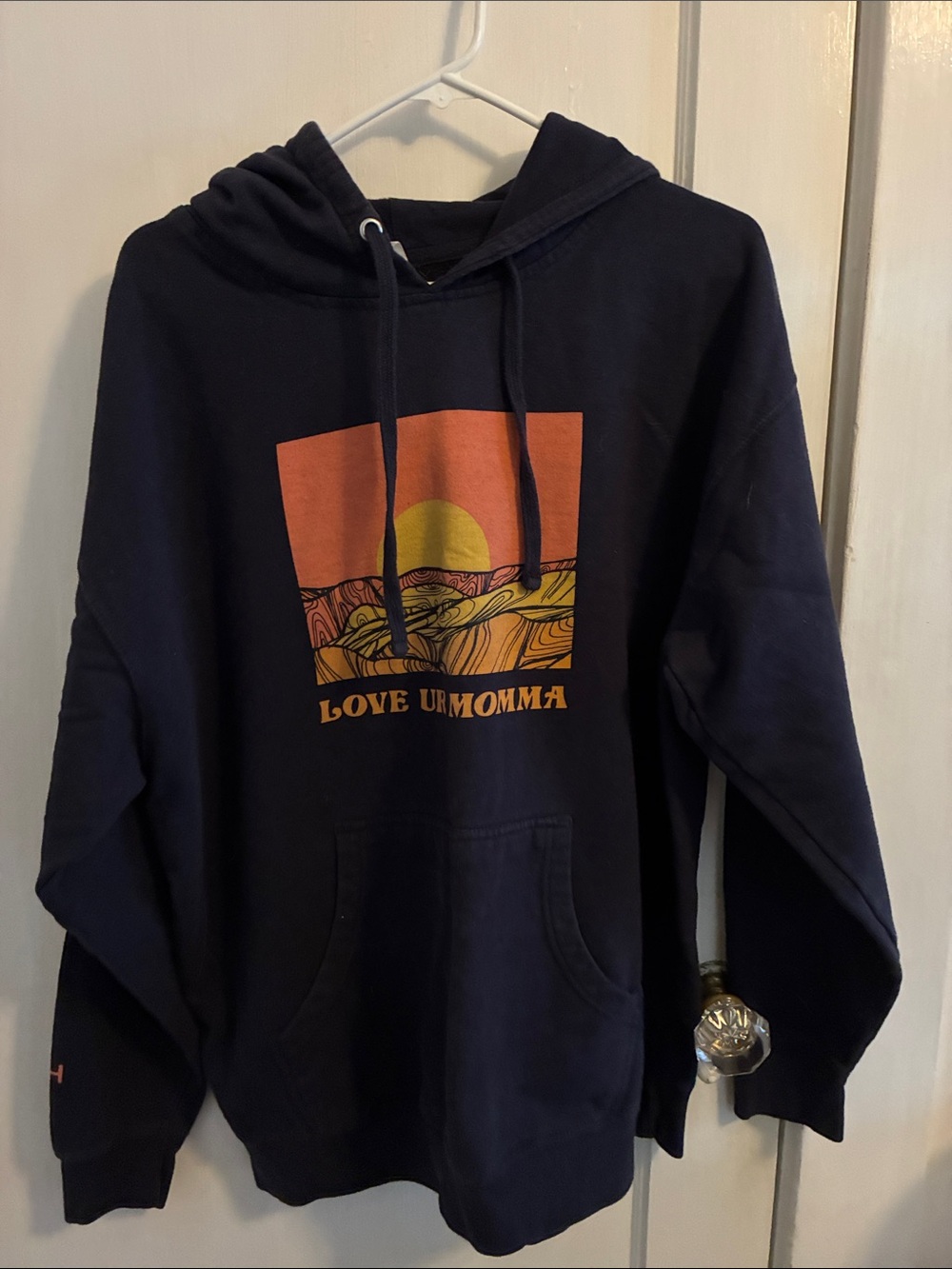 Love UR momma, smith x bad gal brooky  Sweatshirt - Navy